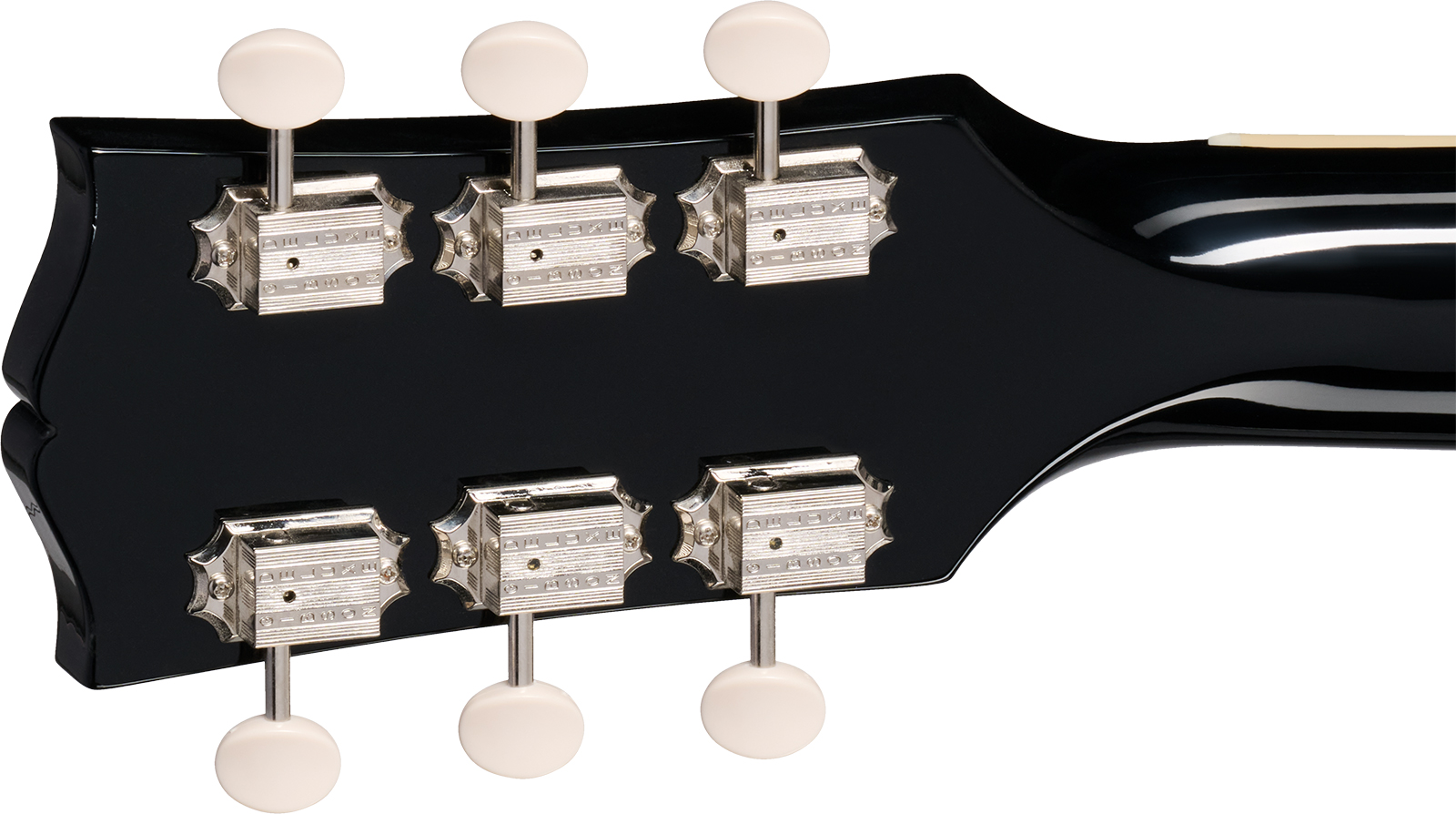 Gibson Les Paul Special Original Usa 2s P90 Ht Rw - Ebony - Enkel gesneden elektrische gitaar - Variation 4