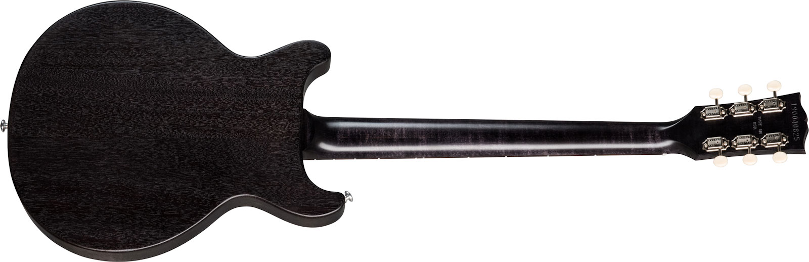 Gibson Les Paul Special Tribute Dc Modern P90 - Worn Ebony - Guitarra eléctrica de doble corte. - Variation 1