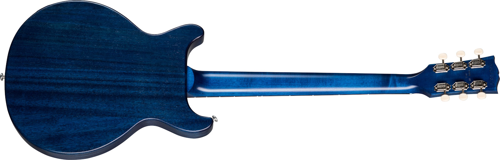Gibson Les Paul Special Tribute Dc Modern P90 - Blue Stain - Guitarra eléctrica de doble corte. - Variation 1