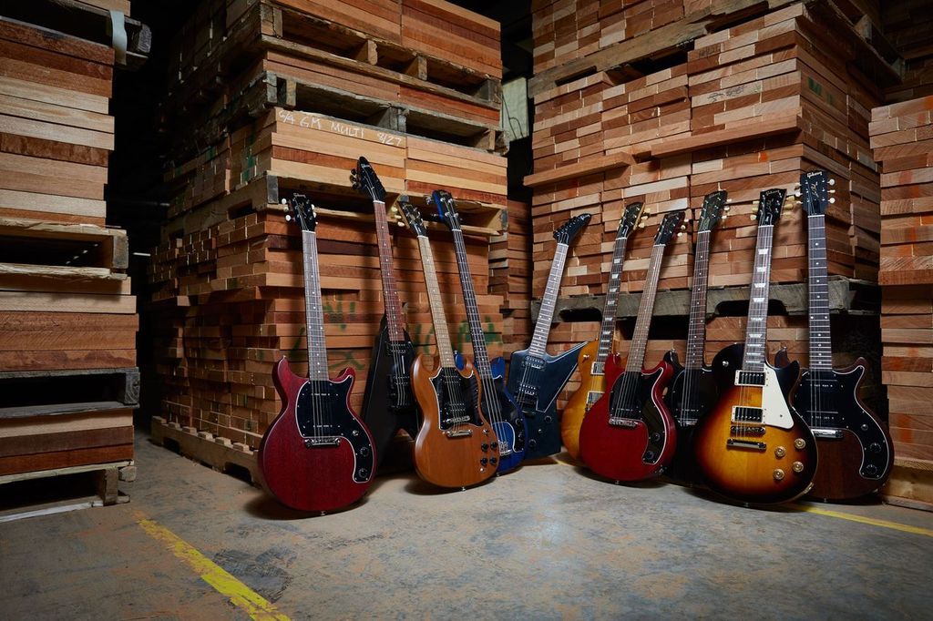 Gibson Les Paul Special Tribute P90 Modern 2020 Ht Rw - Vintage Cherry Satin - Enkel gesneden elektrische gitaar - Variation 5