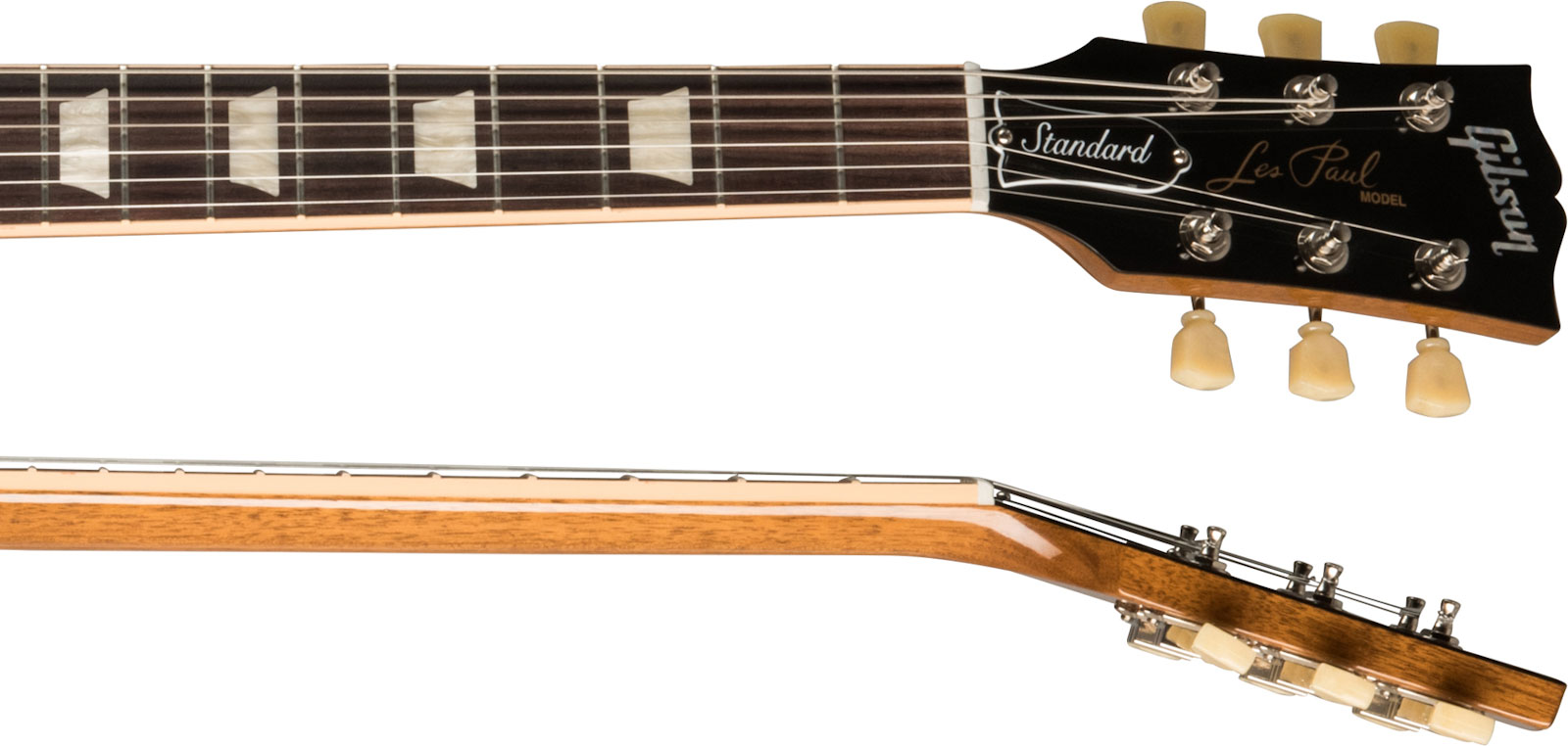 Gibson Les Paul Standard 50s P90 Original 2p90 Ht Rw - Gold Top - Enkel gesneden elektrische gitaar - Variation 3