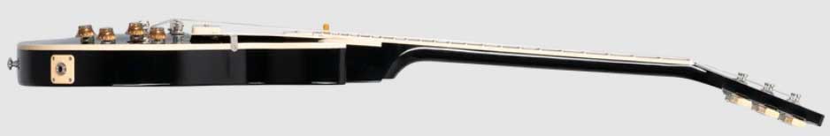 Gibson Les Paul Standard 50s P90 Original Ltd 2p90 Ht Rw - Ebony - Single cut gitaar - Variation 2