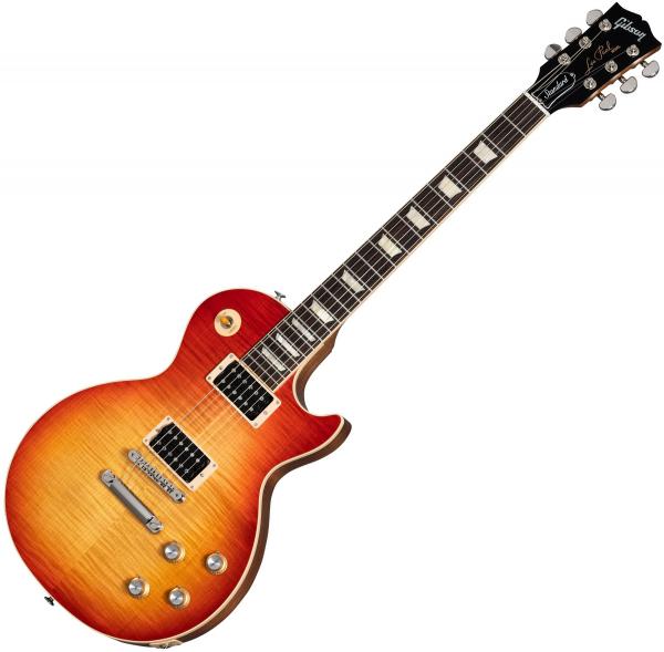 Solid body elektrische gitaar Gibson Les Paul Standard 60s Faded - Vintage cherry sunburst
