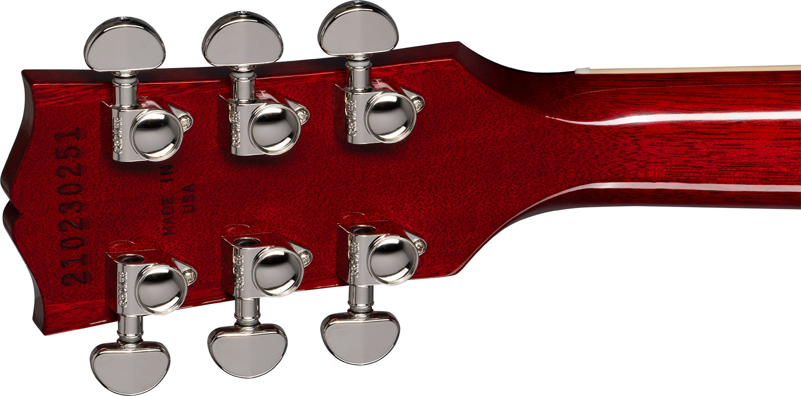 Gibson Les Paul Standard 60s Figured Original 2h Ht Rw - 60s Cherry - Enkel gesneden elektrische gitaar - Variation 4