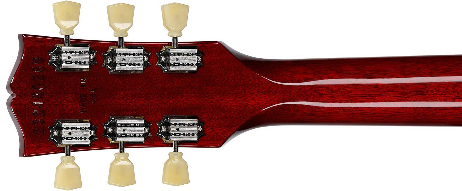 Gibson Les Paul Studio Figured 2h Burstbucker Pro Ht Rw - Washed Cherry Sunburst - Single cut gitaar - Variation 3