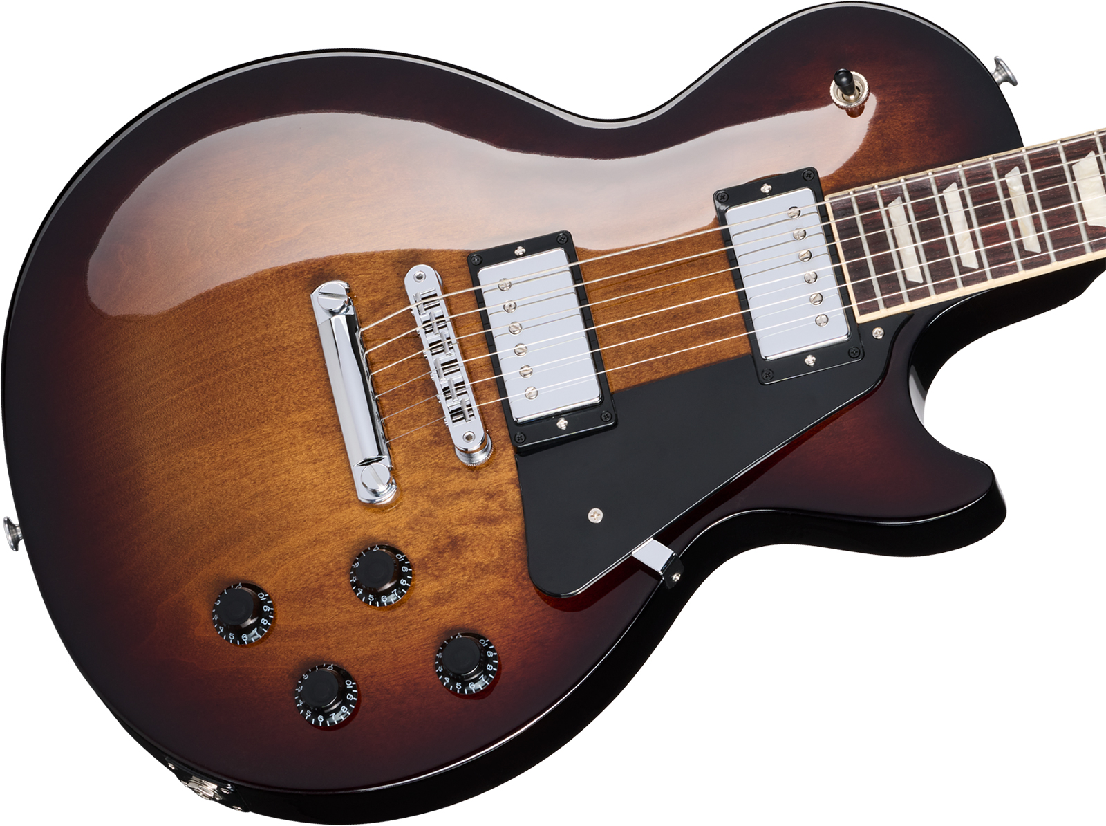 Gibson Les Paul Studio Modern 2h Burstbucker Pro Ht Rw - Smokehouse Burst - Enkel gesneden elektrische gitaar - Variation 2