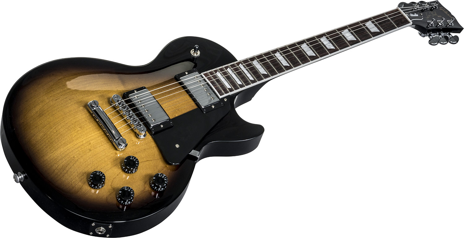 Gibson Les Paul Studio 2018 - Vintage Sunburst - Enkel gesneden elektrische gitaar - Variation 1