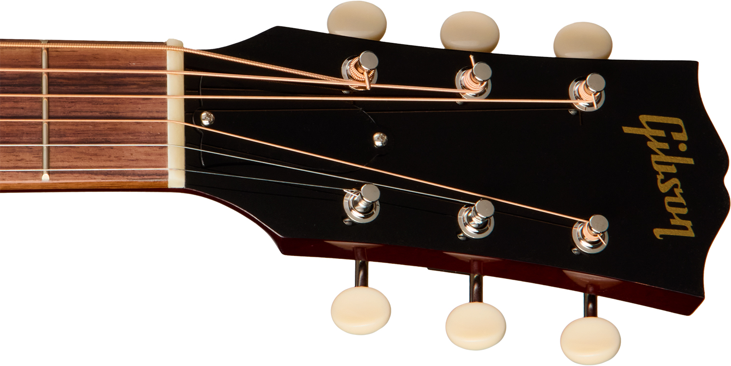 Gibson Lg2 50s Original (baggs Hifi Dna) Concert Epicea Acajou Rw - Antique Natural - Folk gitaar - Variation 4