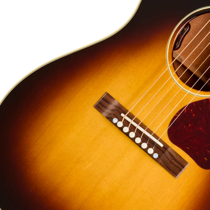 Gibson Lg2 50s Original (baggs Hifi Dna) Concert Epicea Acajou Rw - Vintage Sunburst - Folk gitaar - Variation 3
