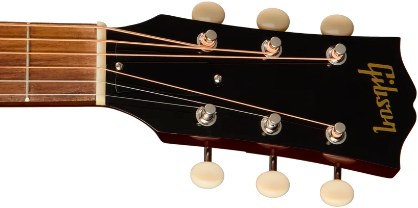 Gibson Lg2 50s Original (baggs Hifi Dna) Concert Epicea Acajou Rw - Vintage Sunburst - Folk gitaar - Variation 4