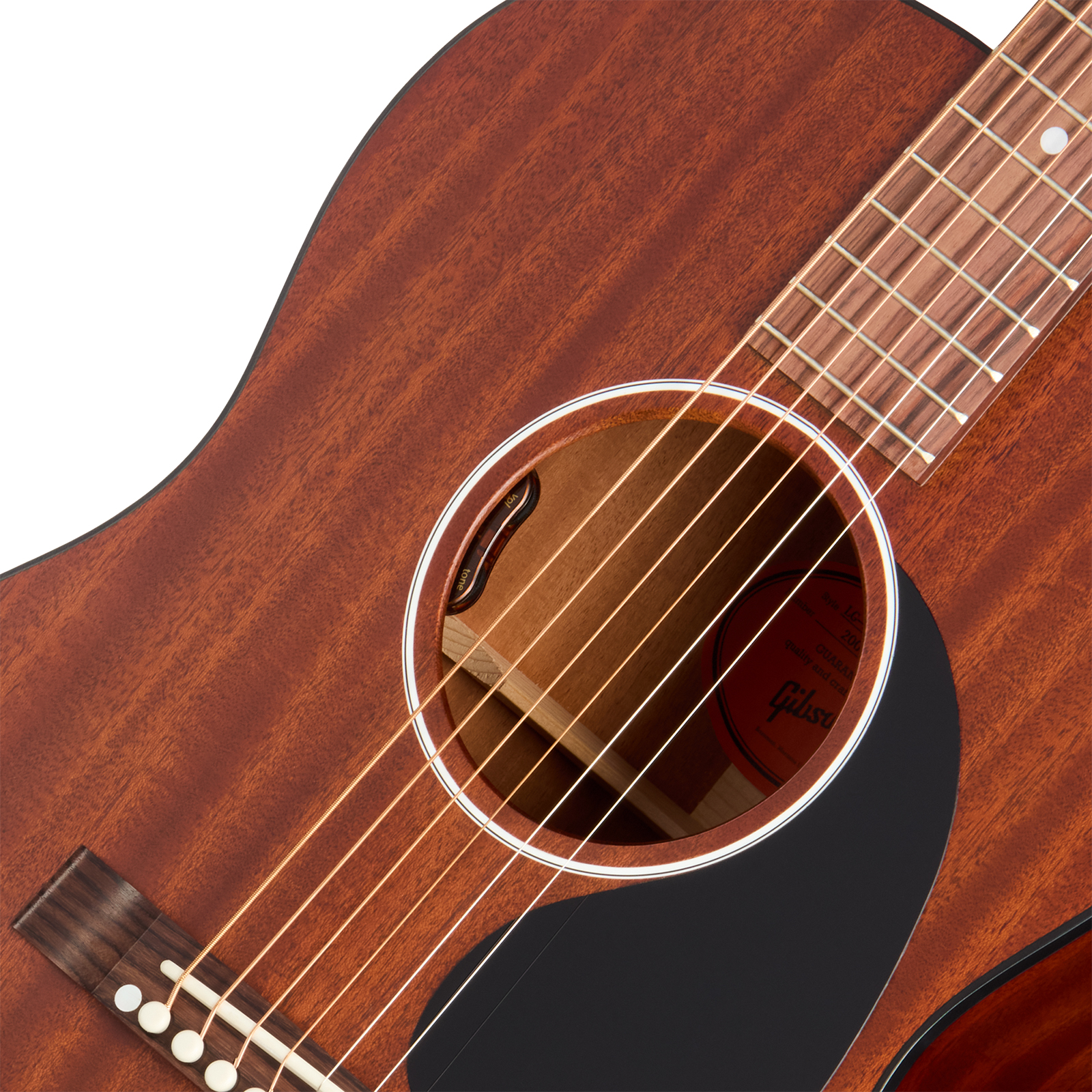 Gibson Lg2 All Mahogany Faded Tout Acajou Rw - Natural - Folk gitaar - Variation 2
