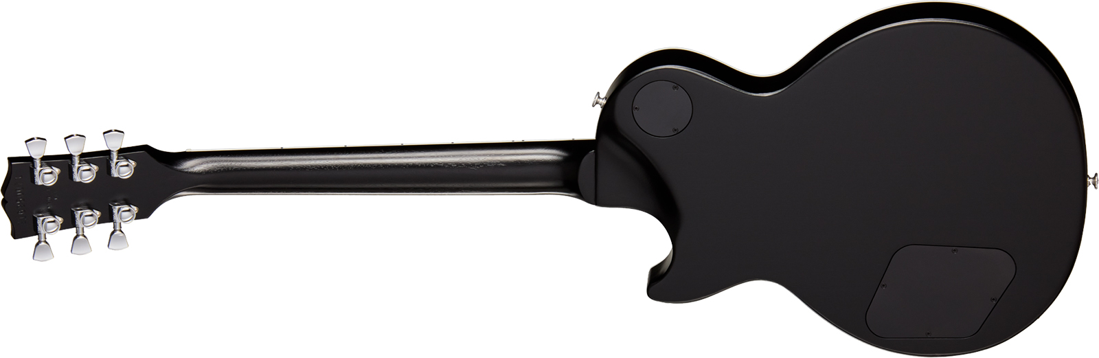 Gibson Mark Morton Les Paul Modern Quilt Signature 2h Ht Rw - Translucent  Ebony Burst  Satin - Single cut gitaar - Variation 1