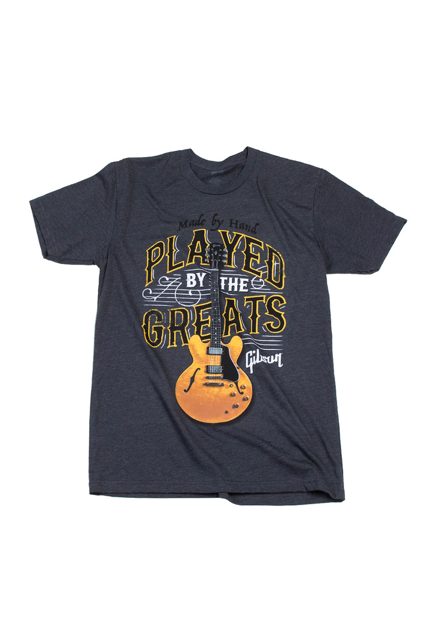Gibson Played By The Greats T Large Charcoal - L - T-shirt - Variation 1