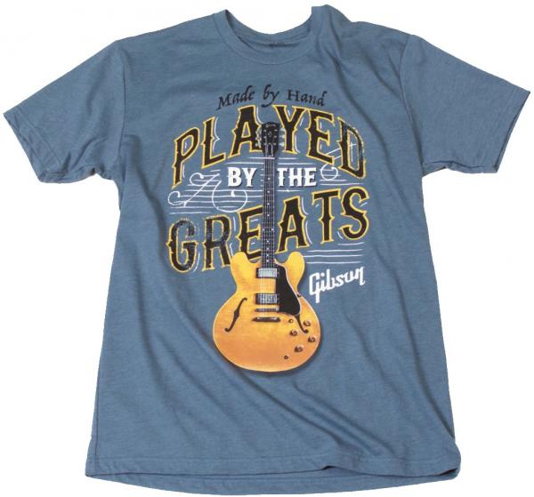 T-shirt Gibson Played By The Greats T Indigo - M