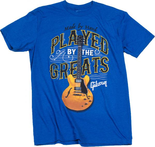 T-shirt Gibson Played By The Greats T Royal Blue - S