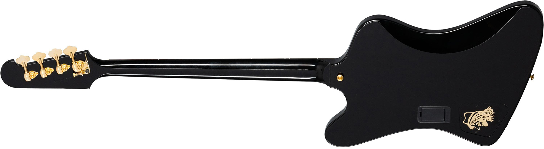 Gibson Rex Brown Thunderbird Signature Active Rw - Ebony - Solid body elektrische bas - Variation 1