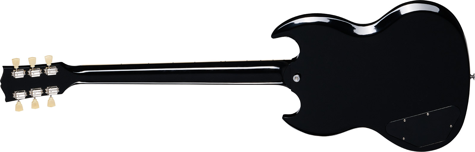 Gibson Sg Standard 1961 Custom Color 2h Ht Rw - Cardinal Red Burst - Guitarra eléctrica de doble corte. - Variation 1