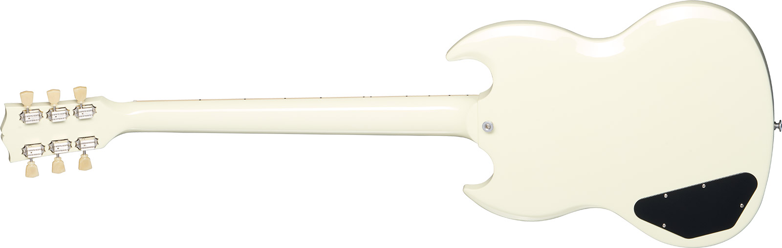 Gibson Sg Standard 1961 Custom Color 2h Ht Rw - Classic White - Guitarra eléctrica de doble corte. - Variation 1