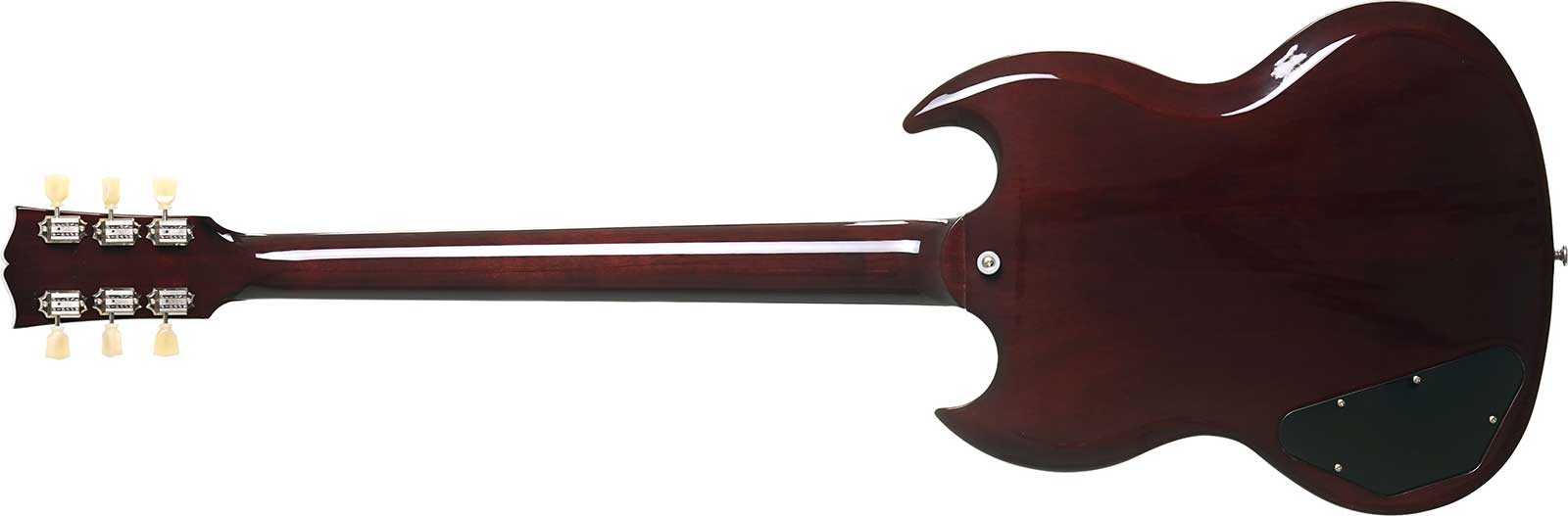 Gibson Sg Standard 1961 Maestro Vibrola T-type 2h Trem Rw - Aged Cherry - Double cut gitaar - Variation 1