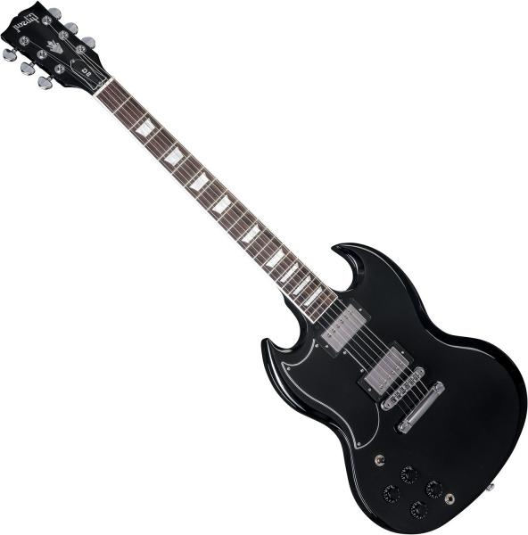 Solid body elektrische gitaar Gibson SG Standard 2018 Gaucher - Ebony