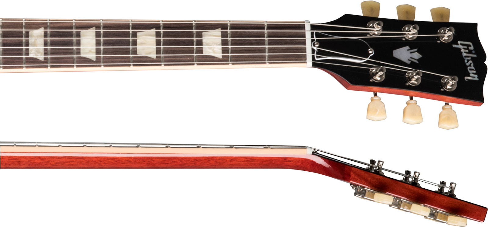Gibson Sg Standard '61 2h Ht Rw - Vintage Cherry - Retro-rock elektrische gitaar - Variation 3
