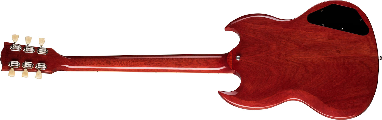 Gibson Sg Standard '61 Lh Gaucher 2h Ht Rw - Vintage Cherry - Linkshandige elektrische gitaar - Variation 1