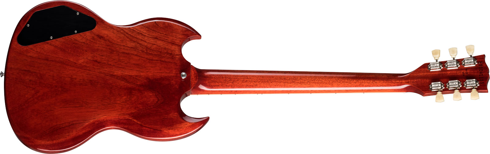 Gibson Sg Standard '61 Sideways Vibrola Original 2h Ht Rw - Vintage Cherry - Retro-rock elektrische gitaar - Variation 1