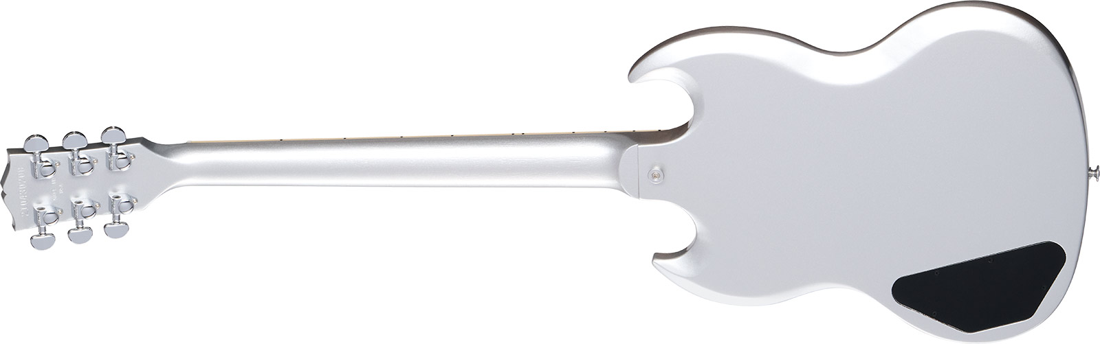 Gibson Sg Standard Custom Color 2h Ht Rw - Silver Mist - Guitarra eléctrica de doble corte. - Variation 1