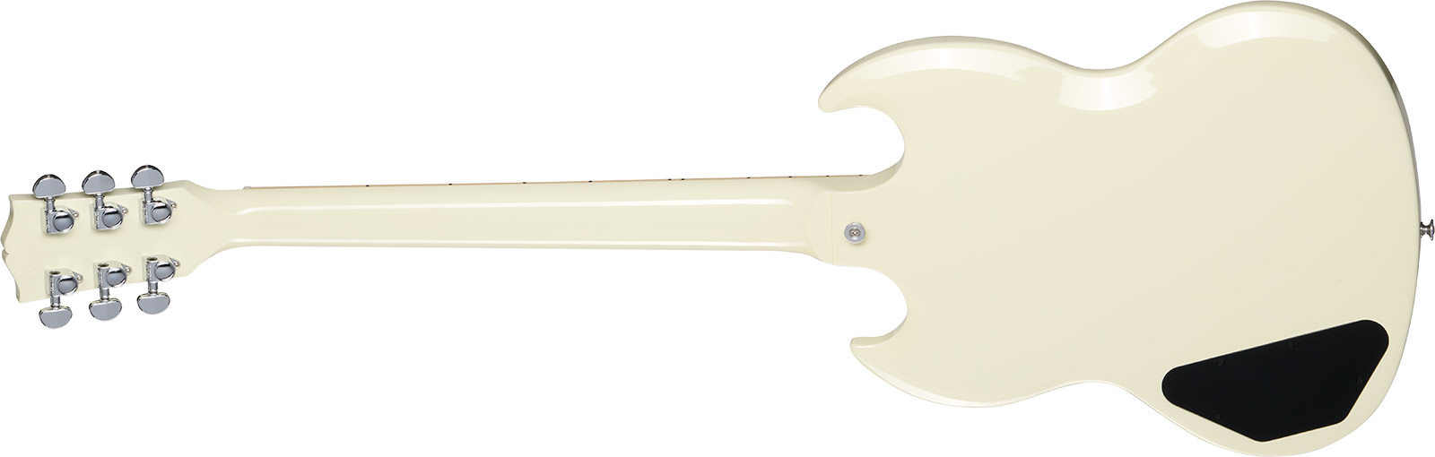 Gibson Sg Standard Custom Color 2h Ht Rw - Classic White - Guitarra eléctrica de doble corte. - Variation 1