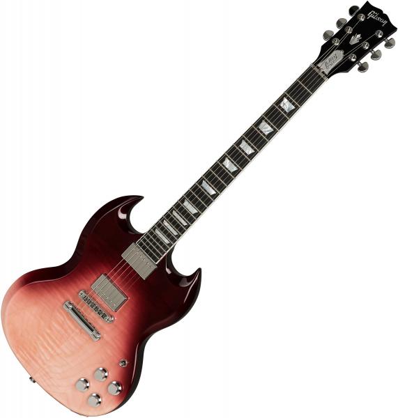 Solid body elektrische gitaar Gibson SG Standard HP-II - Hot pink fade
