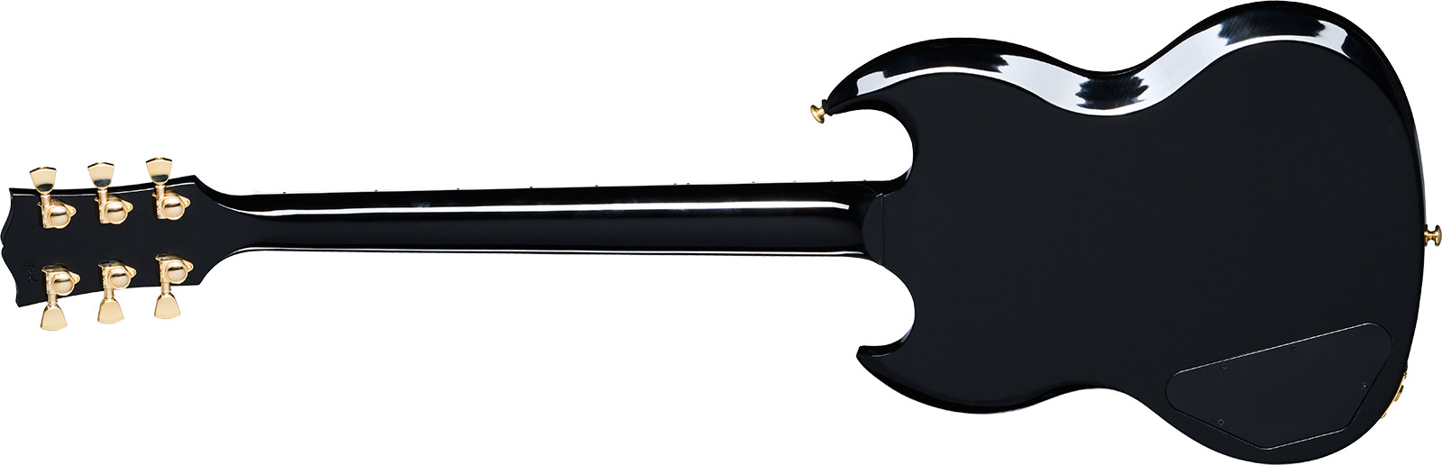 Gibson Sg Supreme Usa 2h Ht Rw - Translucent Ebony Burst - Guitarra eléctrica de doble corte. - Variation 1