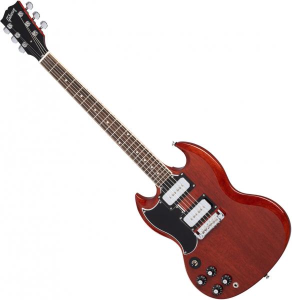 Solid body elektrische gitaar Gibson Tony Iommi SG Special LH - Vintage cherry