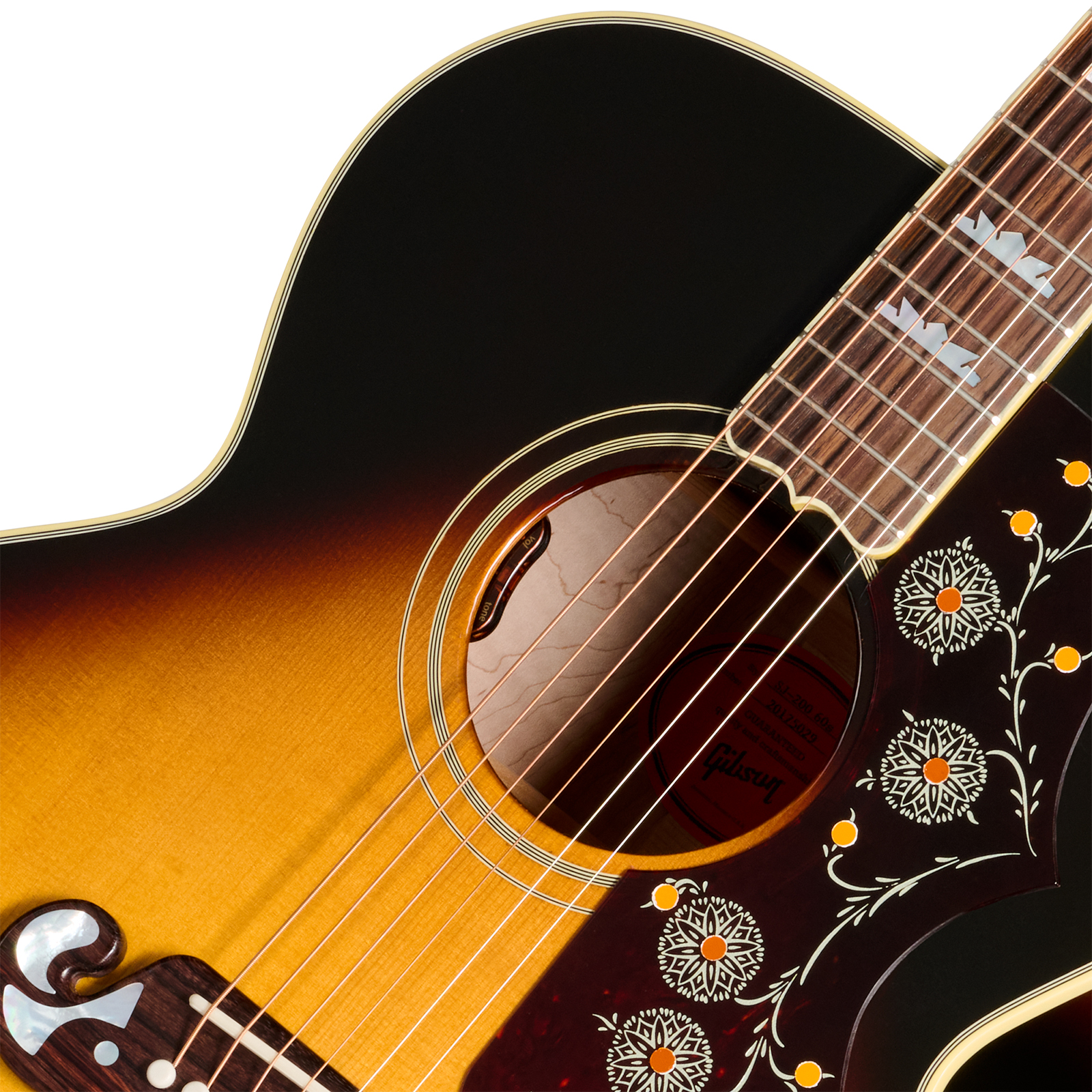 Gibson Sj200 60s Original Jumbo Epicea Erable Rw - Vintage Sunburst - Folk gitaar - Variation 2