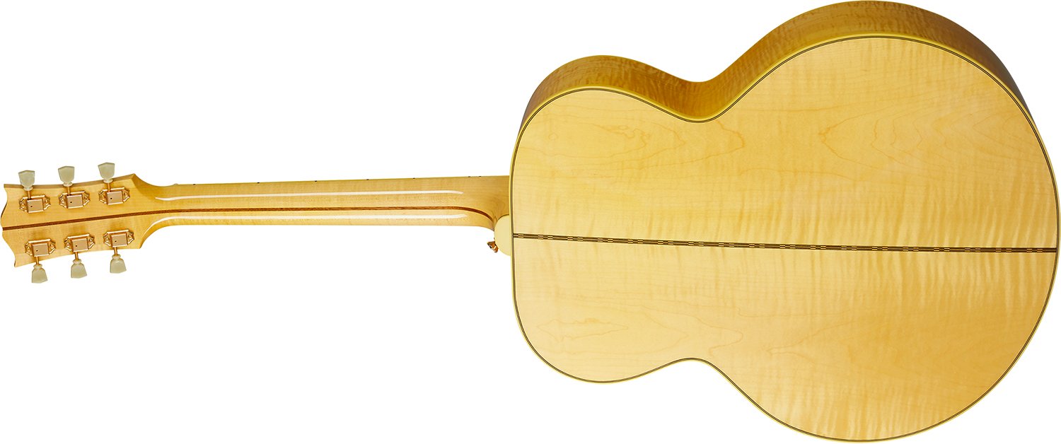 Gibson Sj200 Original (baggs Hifi Dna) Jumbo Epicea Erable Rw - Antique Natural - Folk gitaar - Variation 1