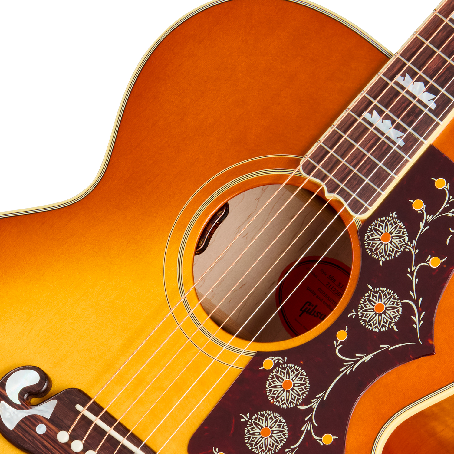 Gibson Sj200 Original (baggs Hifi Dna) Jumbo Epicea Erable Rw - Heritage Cherry Sunburst - Folk gitaar - Variation 2