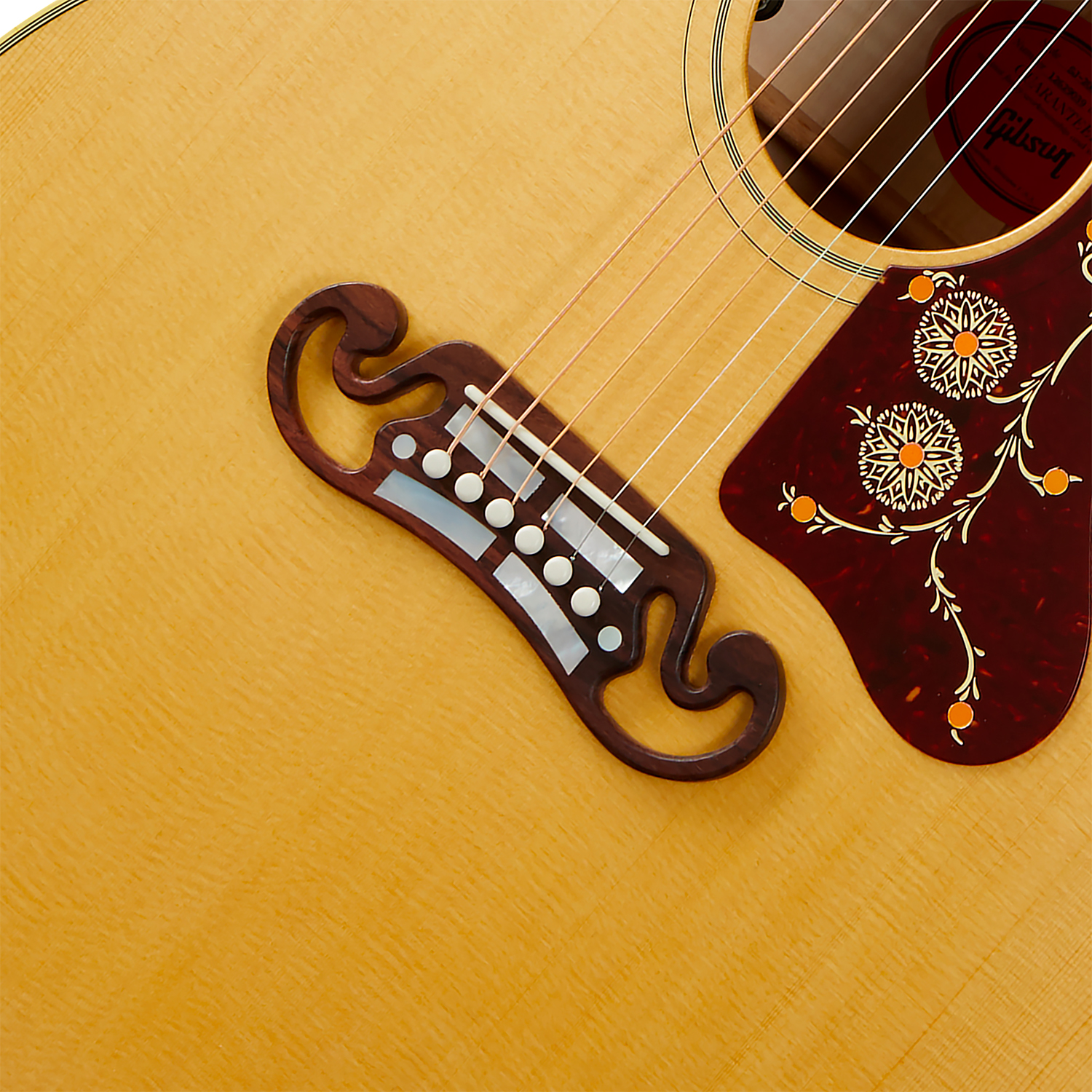 Gibson Sj200 Original (baggs Hifi Dna) Jumbo Epicea Erable Rw - Antique Natural - Folk gitaar - Variation 3