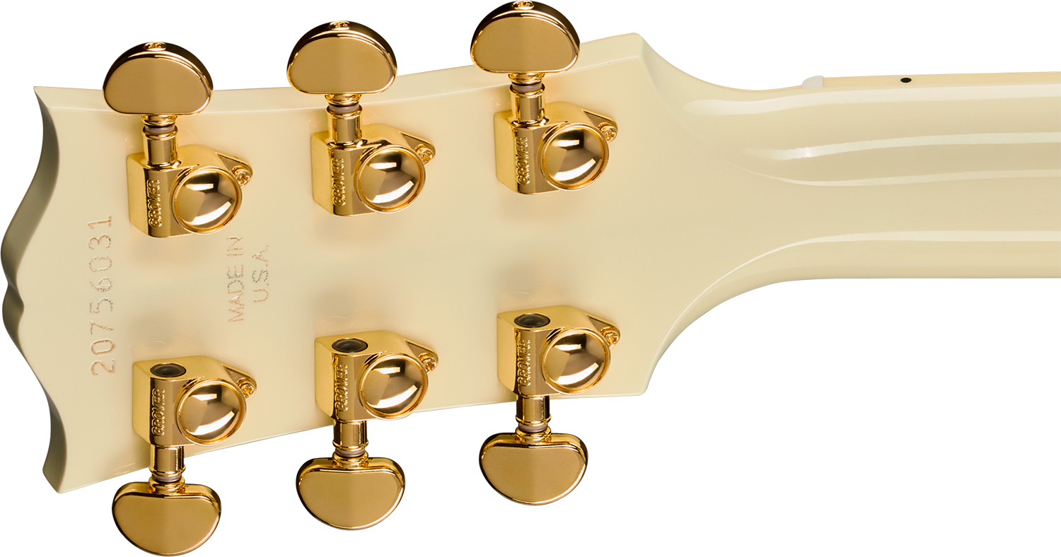 Gibson Sj200 Standard (baggs Hifi Dna) Jumbo 2026 Epicea Erable Rw - Classic White - Folk gitaar - Variation 3