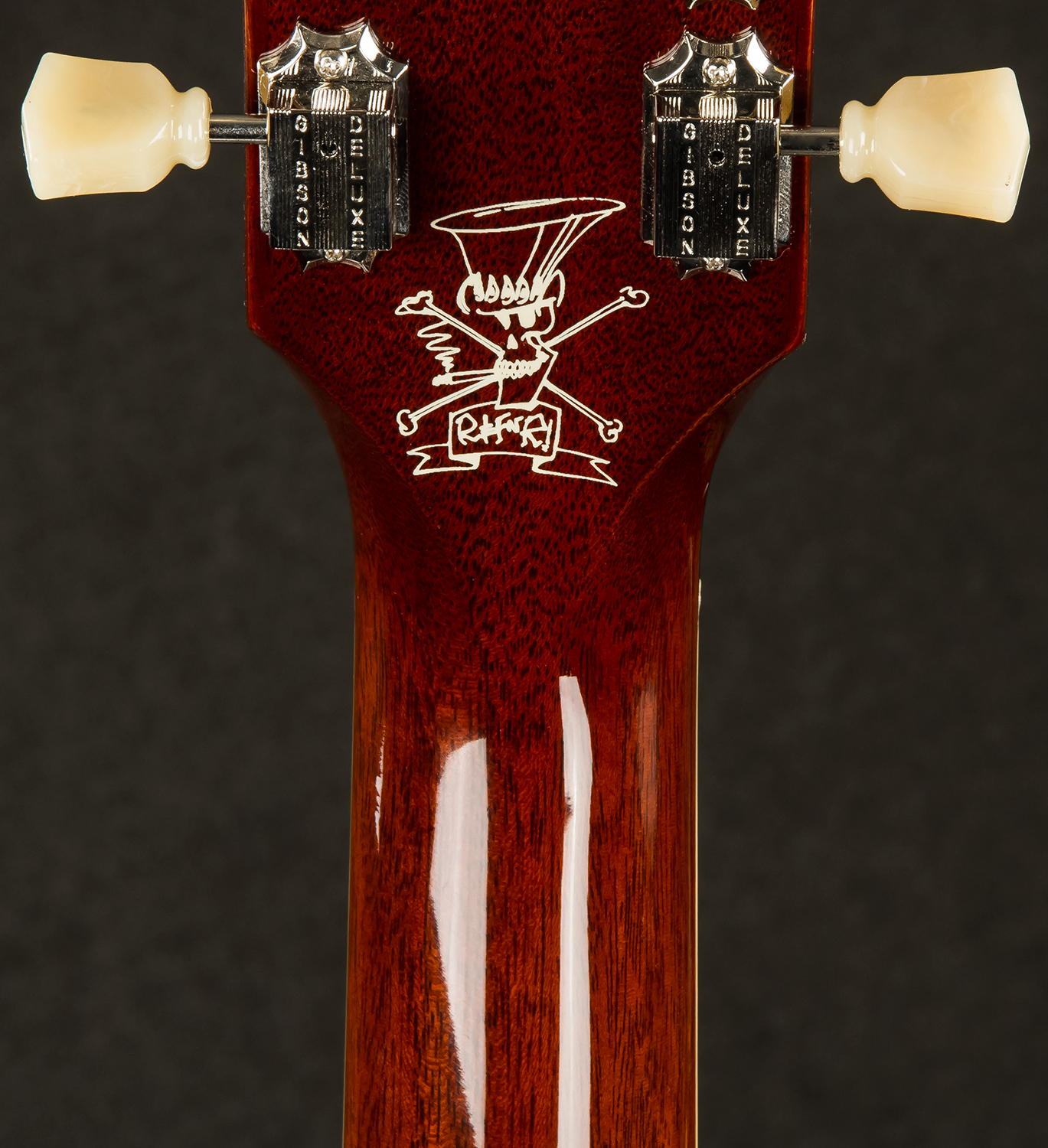 Gibson Slash J-45 2020 Signature Epicea Acajou Rw - Vermillion Burst - Elektro-akoestische gitaar - Variation 6