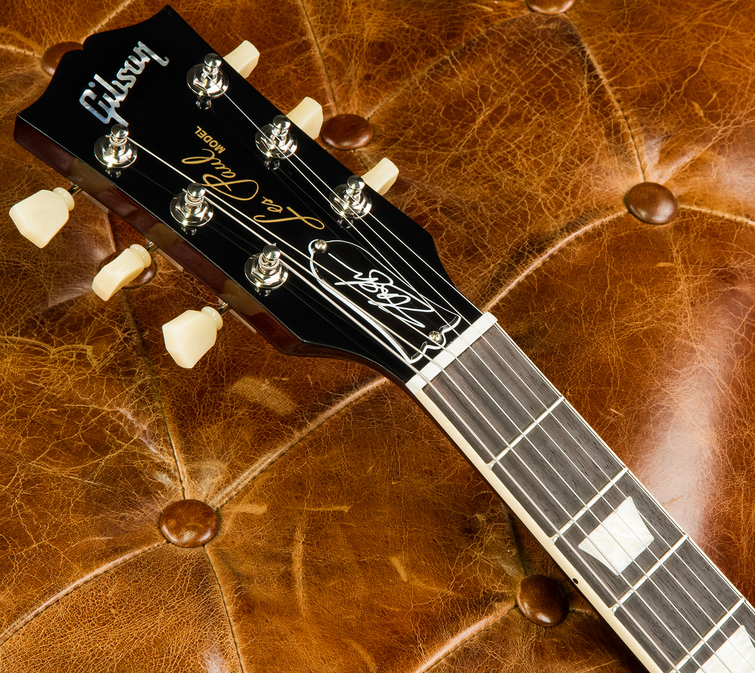 Gibson Slash Les Paul Standard 50's 2020 Original Signature Hh Ht Rw - Anaconda Burst - Enkel gesneden elektrische gitaar - Variation 4