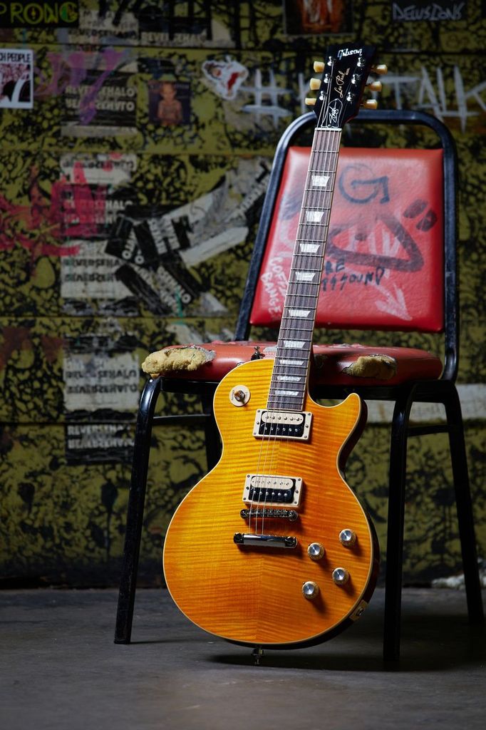 Gibson Slash Les Paul Standard 50's 2020 Original Signature 2h Ht Rw - Appetite Amber - Enkel gesneden elektrische gitaar - Variation 10