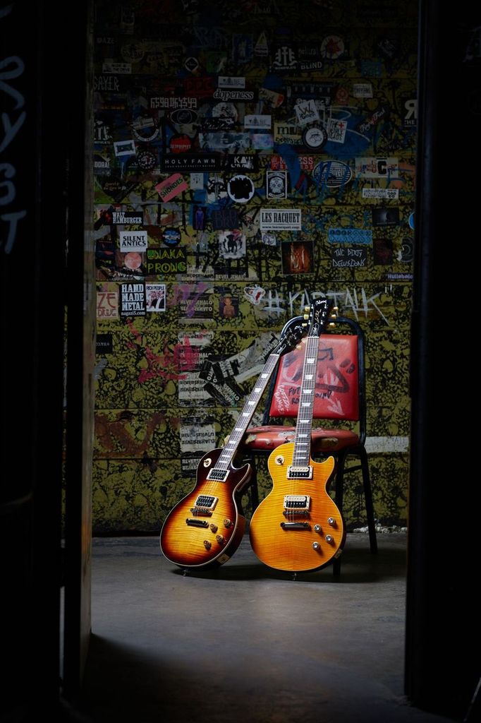 Gibson Slash Les Paul Standard 50's 2020 Original Signature 2h Ht Rw - Appetite Amber - Enkel gesneden elektrische gitaar - Variation 11