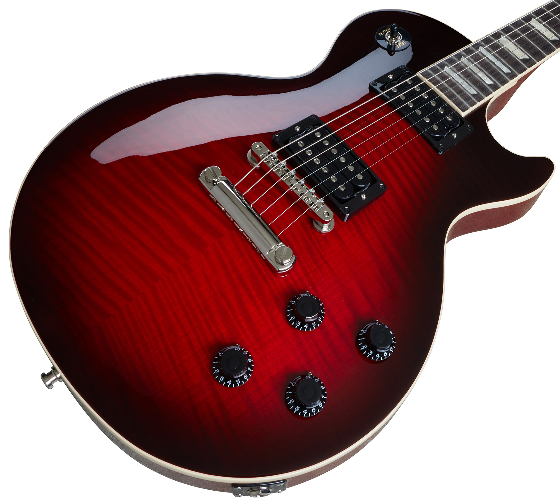 Gibson Slash Les Paul Standard 50's 2020 Original Signature 2h Ht Rw - Vermillion Burst - Enkel gesneden elektrische gitaar - Variation 3