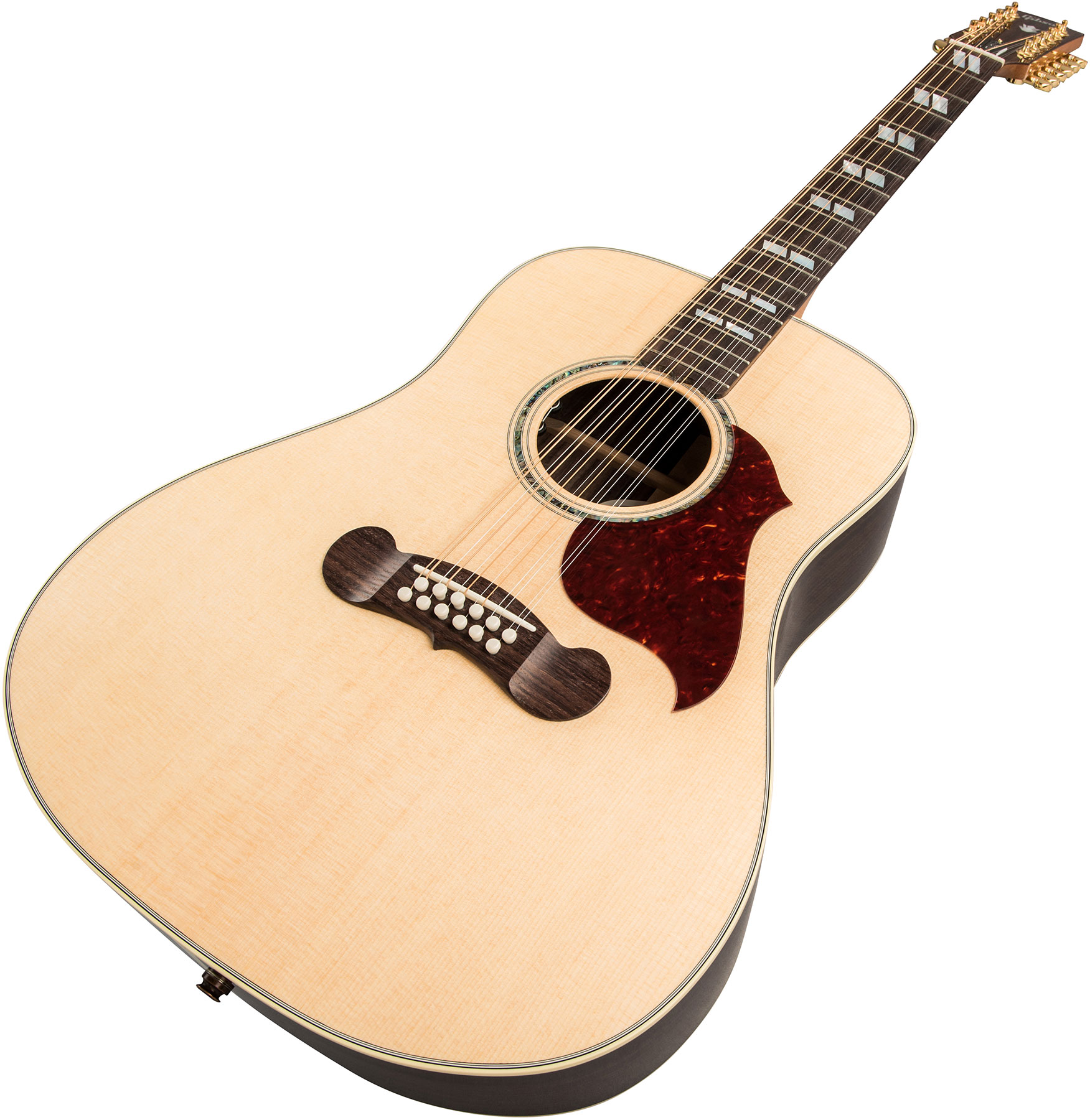 Gibson Songwriter 12-string 2019 Dreadnought 12-cordes Epicea Palissandre Rw - Antique Natural - Westerngitaar & electro - Variation 1