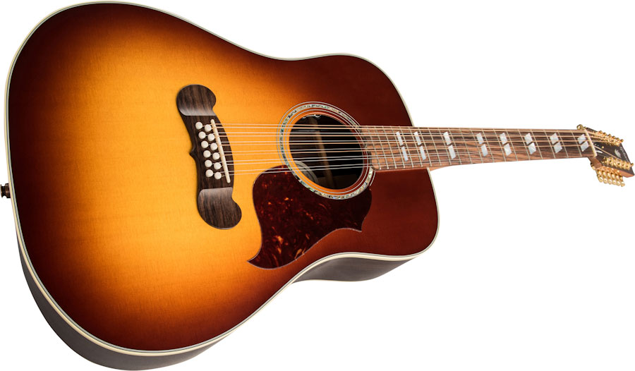 Gibson Songwriter 12-string 2019 Dreadnought 12c Epicea Palissandre Rw - Rosewood Burst - Elektro-akoestische gitaar - Variation 3