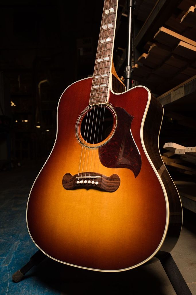 Gibson Songwriter 2019 Dreadnought Epicea Palissandre Rw - Burst - Westerngitaar & electro - Variation 4