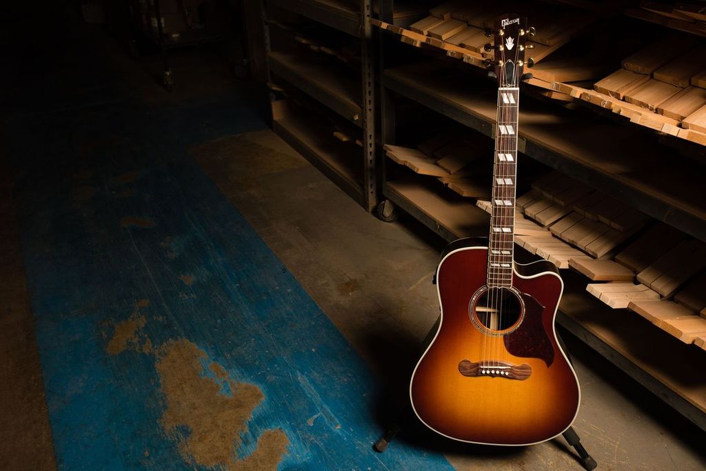 Gibson Songwriter 2019 Dreadnought Epicea Palissandre Rw - Burst - Westerngitaar & electro - Variation 6