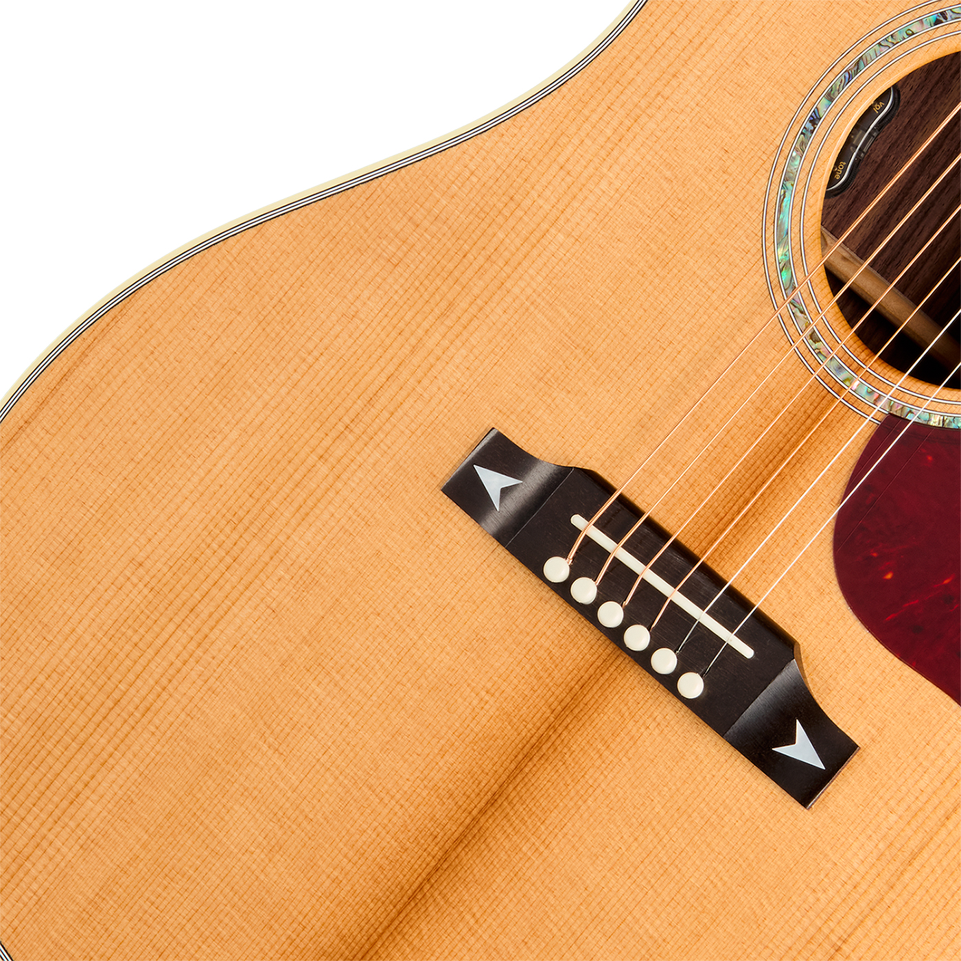 Gibson Songwriter Recording Artist (baggs Hifi Dna) Dreadnought Cw Epicea Palissandre Eb - Antique Natural - Folk gitaar - Variation 3
