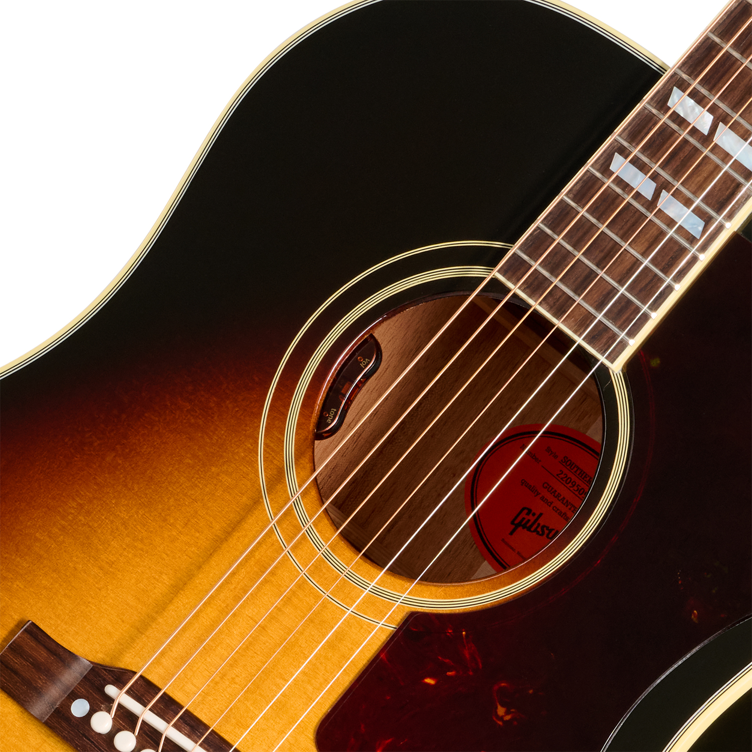 Gibson Southern Jumbo Original (baggs Hifi Dna) Dreadnought Epicea Acajou Rw - Vintage Sunburst - Folk gitaar - Variation 2