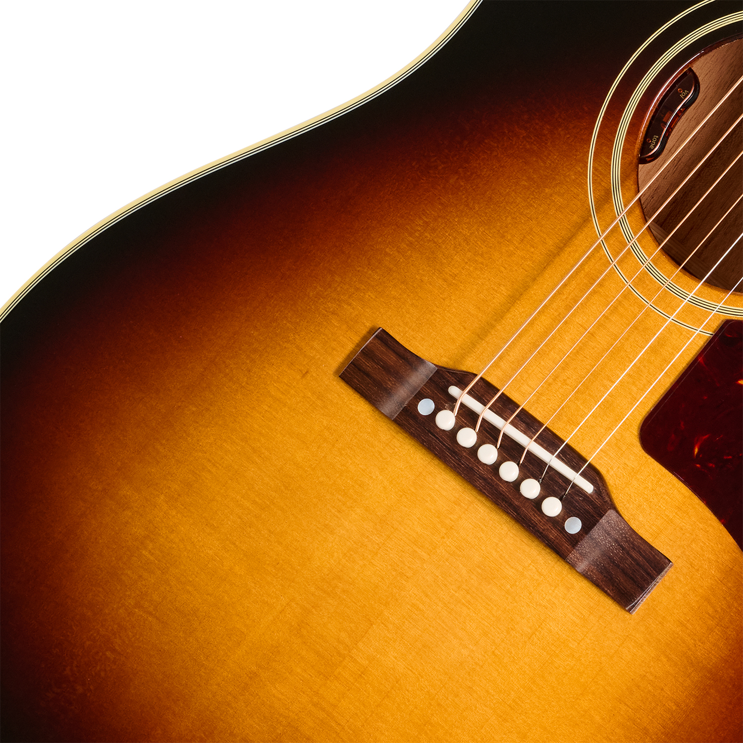 Gibson Southern Jumbo Original (baggs Hifi Dna) Dreadnought Epicea Acajou Rw - Vintage Sunburst - Folk gitaar - Variation 3