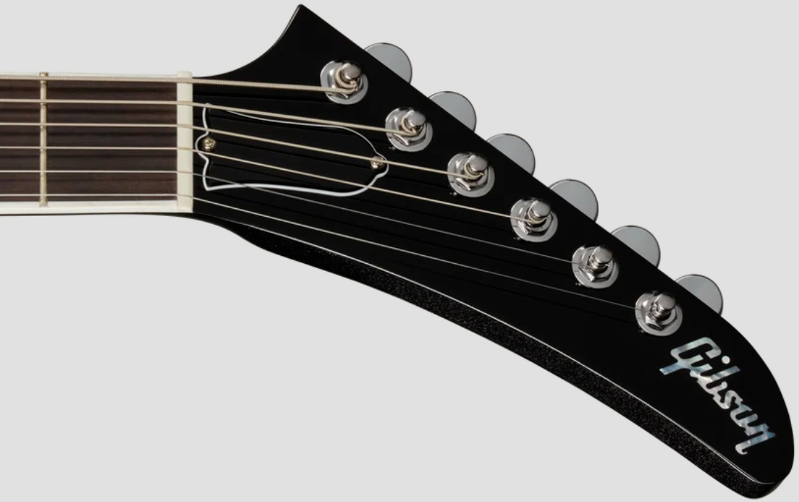 Gibson Victory Baritone Usa 2h Ht Eb - Graphite Metallic - Bariton elektrische gitaar - Variation 4